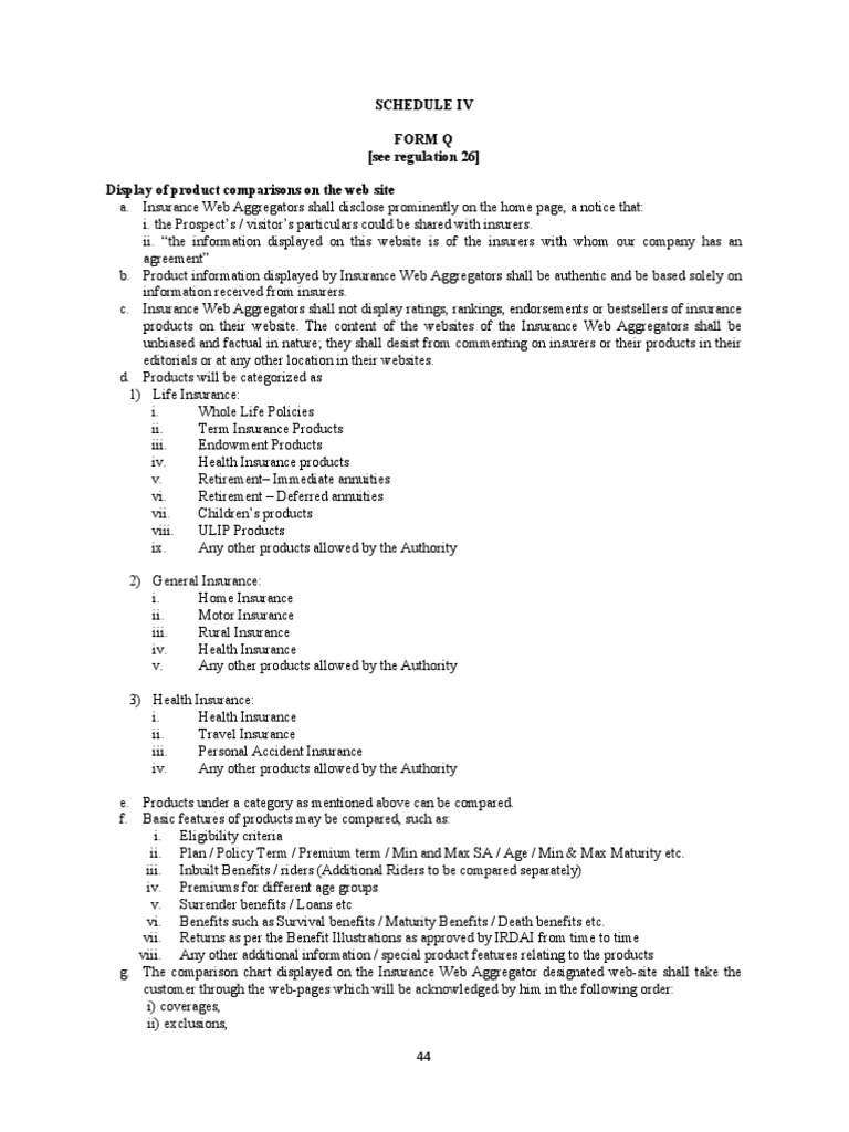 Form r q s t of web aggregators regulations 2017 download free pdf