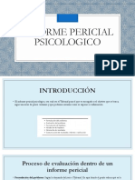 Informe psicológico forense