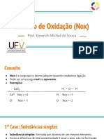 Número de Oxidação Nox