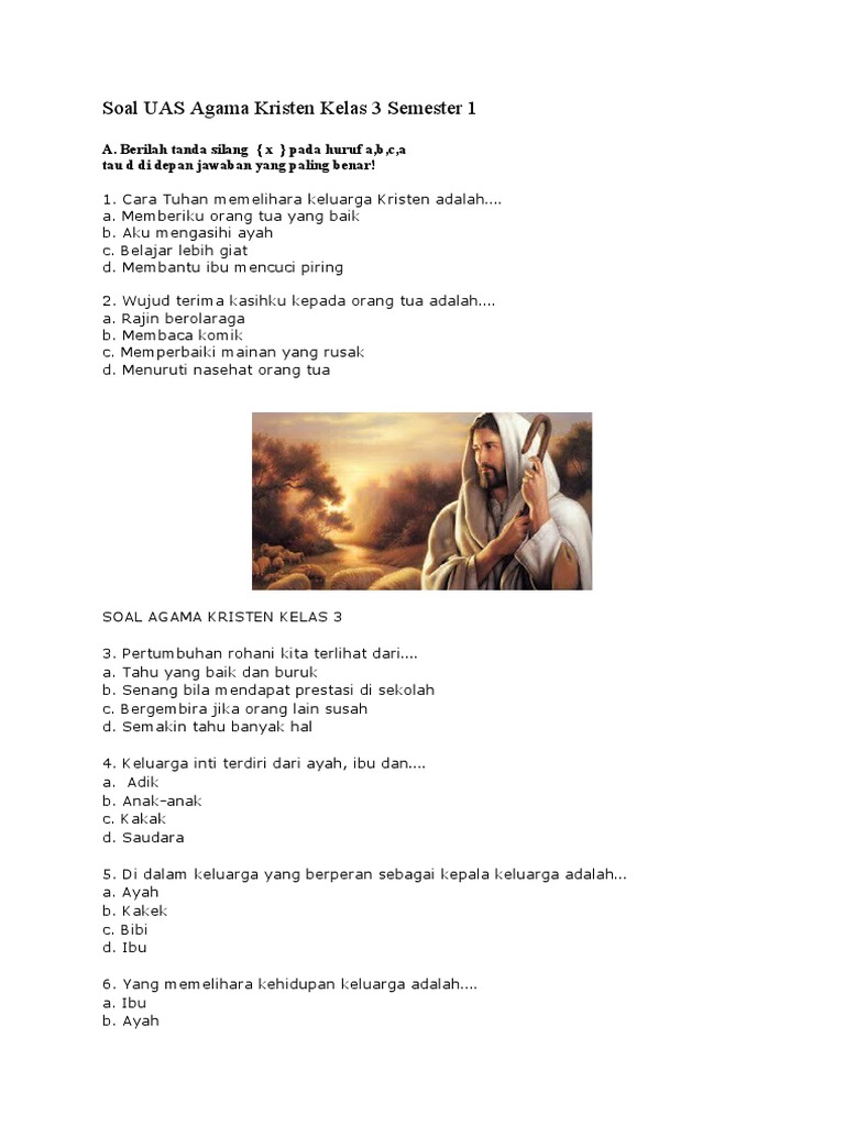 Kunci Sukses UAS Agama Kelas 10 Semester 2: Membedah Contoh Soal dan Strategi Jitu Kunci Sukses UAS Agama Kelas 10 Semester 2: Membedah Contoh Soal dan Strategi Jitu