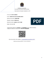 Este Documento Não Substitui o .: "Comprovante de Inscrição No CPF"