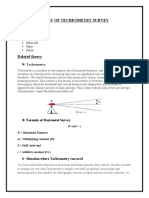 STUDY OF TECHEOMETRY SURVEYs