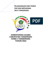 Julak Dan Juknis Porseni Mipagama Kkmi 6 TNG Revisi