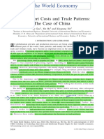 Fixed Export Costs and Trade Patterns - The Case of China