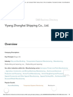 Yiyang Zhonghai Shipping Co., Ltd. Company Profile - Yiyang, Hunan, China - Competitors, Financials & Contacts - Dun & Bradstreet