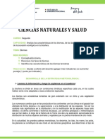 Ciencias Naturales y Salud 2do. Curso Plan Común