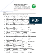 Soal Nahsor 10 Ulya Sem I 2022 PDF