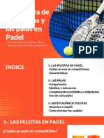 Reglamento Pelotas y Palas Padel