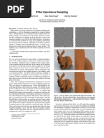 Filter Importance Sampling