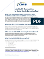 AHCM HealthSocialNeedsScreeningTool Rev 8 - 10 - 2021