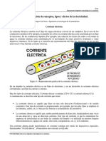 EP1: Investigación de Conceptos, Tipos y Efectos de La Electricidad