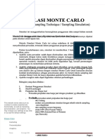 PDF Bahan Ajar Tsimulasi Pertemuan Ke 10 11 12 Dan 13 Simulasi Monte Carlo - Compress