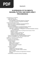 14-Suspension of Payments & Rehabilitation