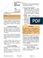 Sesión 2 - Mutaciones y Variabilidad Genética