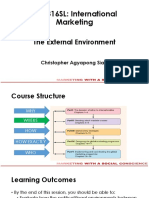 Session 3 - External Environment