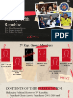 5th Republic Presentation