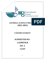 Aadhith-12-General Studies Project