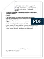 2.1 Estructura Cristalina y Su Consecuencia en Las Propiedades