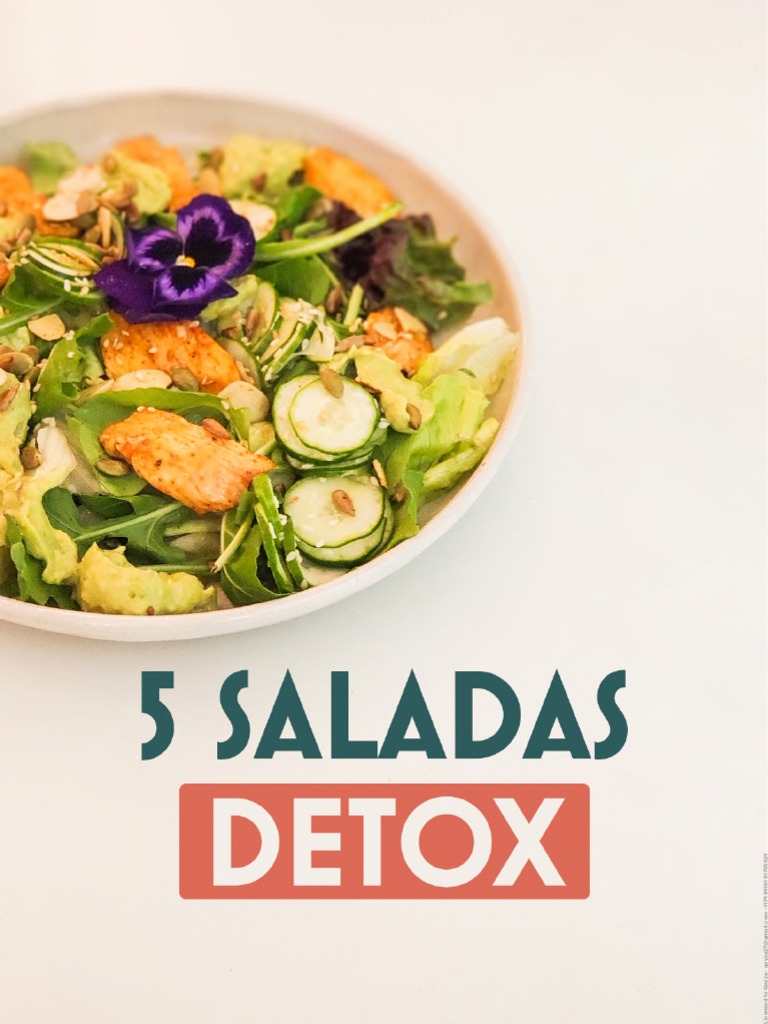 5+Saladas+DETOX+ +Nutricionista+Marilia+Oliveira | PDF | Mostarda ...