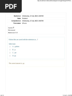 Python Final Exam With Answer Key | PDF | Inflation | Computer Science