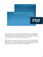 Introduction To WDM