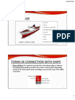 Parts of Ship: Terms in Connection With Ships
