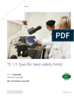 Ts 1 5 Specific Feed Safety Limits