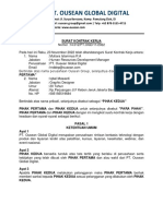 Surat Kontrak Kerja Graphic Design