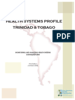 Health System Profile-Trinidad Tobago 2009