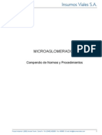 Microaglomerados - Normas y procedimientos