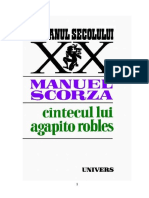 Manuel Scorza - Cantecul lui Agapito Robles