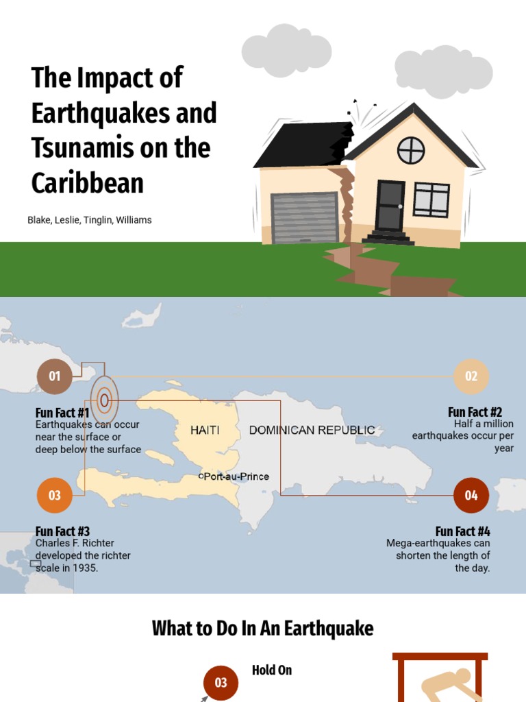 Where is the tsunami in caribbean