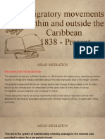 Caribbean migration movements 1838-present