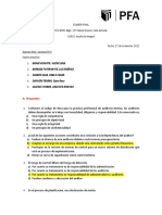 Examen Final - AUDITORIA INTEGRAL