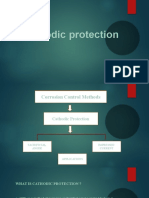 Cathodic protection corrosion control