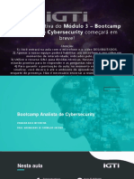 Slides Da Primeira Aula Interativa - Módulo 3 - Bootcamp Analista de Cybersecurity-1