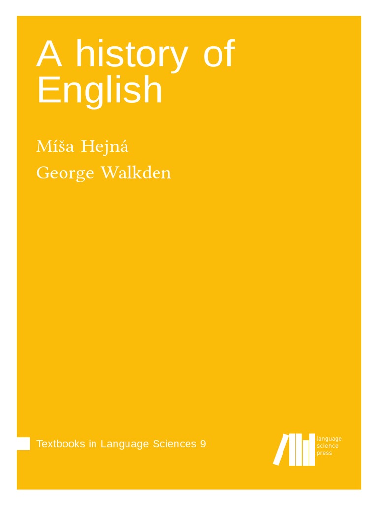 A History of English Language | PDF | Phonology | English Language