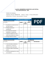 Evaluacion Docente