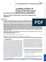 Pest Management Science - 2019 - Lu - Transcriptomic Profiling of Effects of Emamectin Benzoate On The Pine Wood Nematode