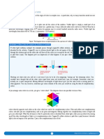 Origin of Color in Transition Metal Complex Ions