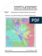Gaceta Municipal de Monterrey Atlas de Riesgo
