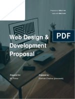 Mr. Pranav Web Development Proposal