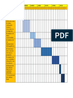 Cronograma de Actividades Trabajo Dirigido Lambol