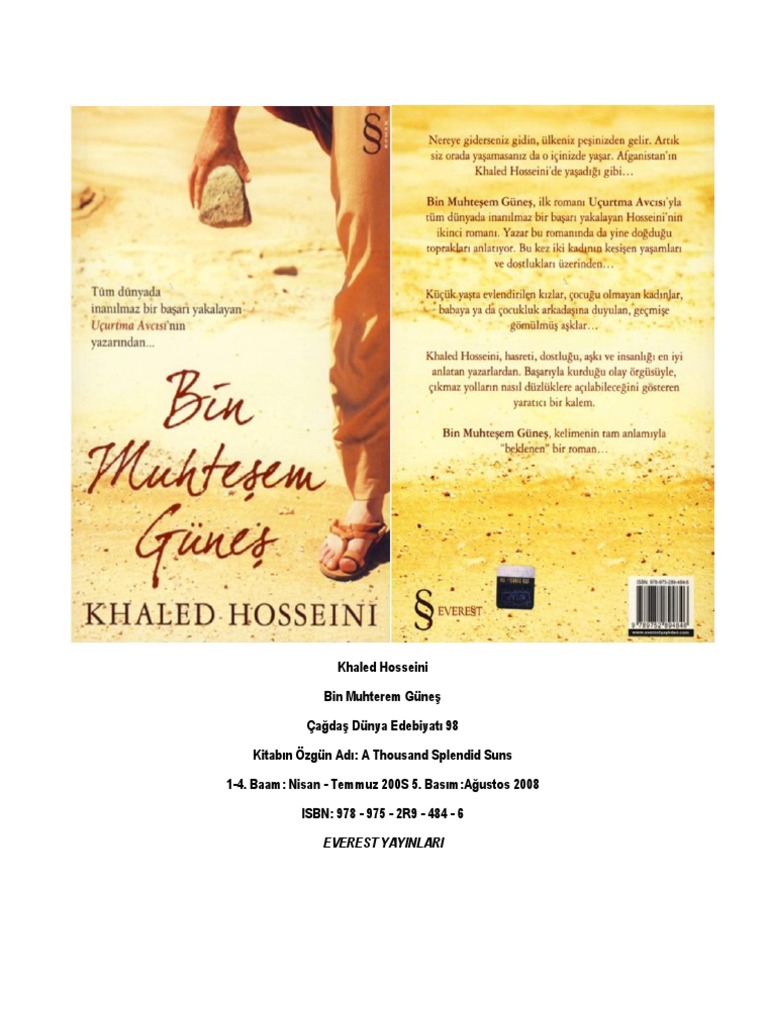 ks_m Khaled Hosseini - Bin Muhteşem Güneş | PDF
