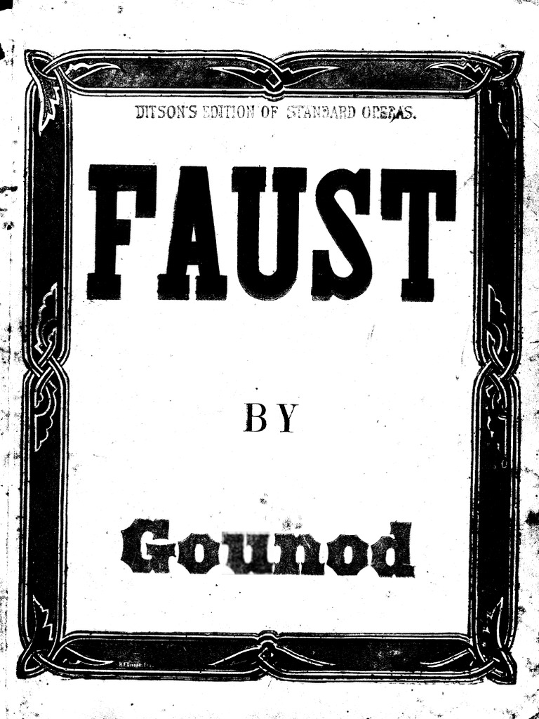 Faust Gounod PDF