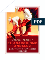 Jacques Maurice - El Anarquismo Andaluz