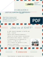 Creación e Importancia Del Gatt - México