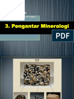 3 - Pengantar Mineralogi