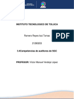 Instituto Tecnologico de Toluca: Romero Reyes Isai Tomas