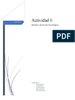 CASO 6 Dirección Estratégica